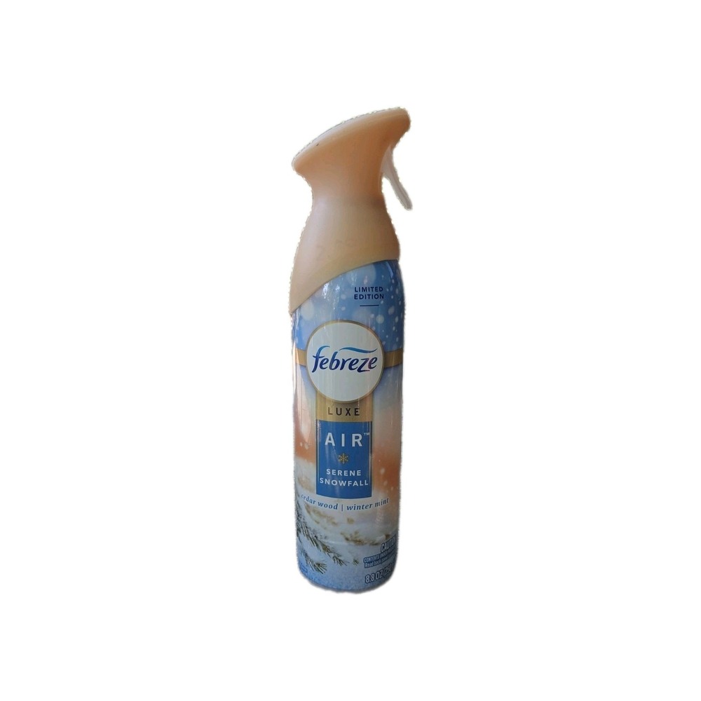 Febreze Luxe SERENE SNOWFALL Air Room Freshener Limited Edition Discontinued